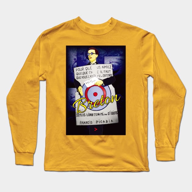 Andre Breton V Long Sleeve T-Shirt by Exile Kings 